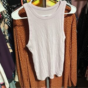 a new day Light Purple Tank Top